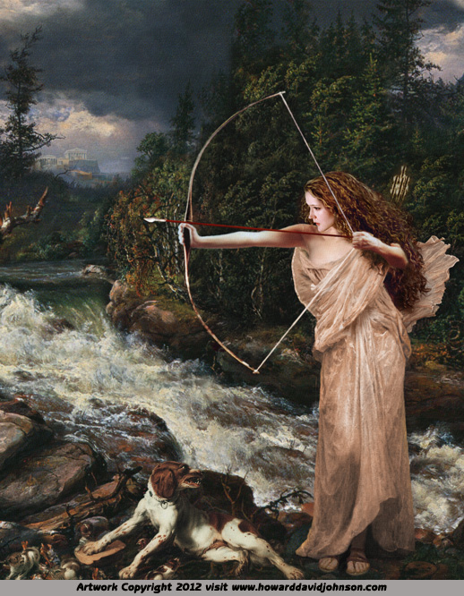 fantasy art paintings of goddess