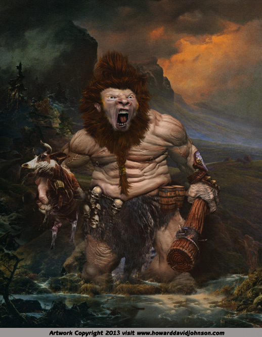 norse myth giants trolls ogers epic paintings fantasy art