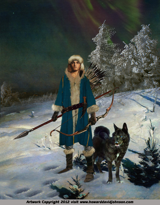 fantasy art russian legend